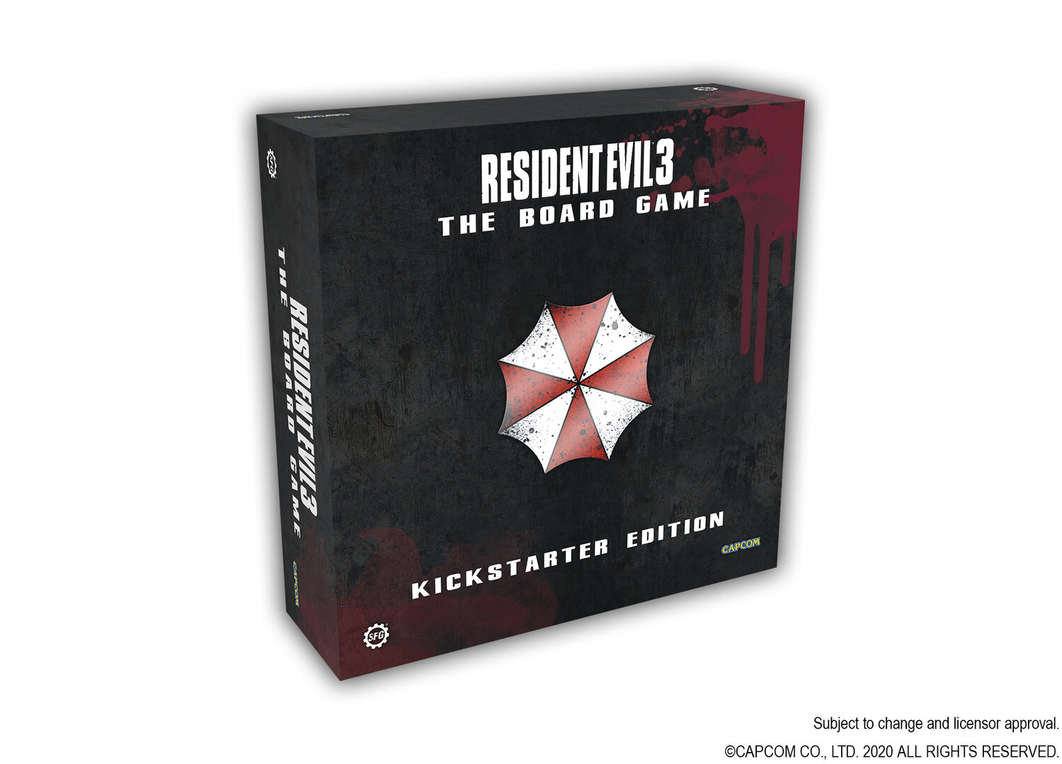 Resident Evil 3 Board Game Rulebook