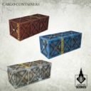 Tabletop Scenics Cargo Containers (3) 1