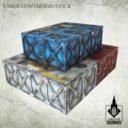 Tabletop Scenics Large Containers Stack 3