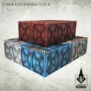Tabletop Scenics Large Containers Stack 4