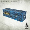 Tabletop Scenics Long Cargo Containers (3) 3