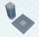 White Shark Gaming Studio Sci Fi Support Column And Floor Tile