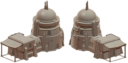Yar'kassy Sci Fi Desert City And Stronghold10