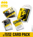 Batman Miniature Game Soldiers Of Fortune Card Pack