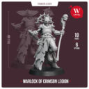 Artel W Miniatures Ravenous Assassin & Warlock Of The Crimson Legion2