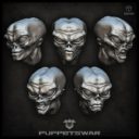 Alien Drone Warrior Heads 004