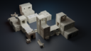 Isolation Protocol Modular 3D Printable Sci Fi Terrain STL64