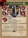 Two Lone Swordsmen Profile Card Front