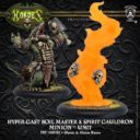 Privateer Press Hyper Cast Gatorman Boil Master & Spirit Cauldron