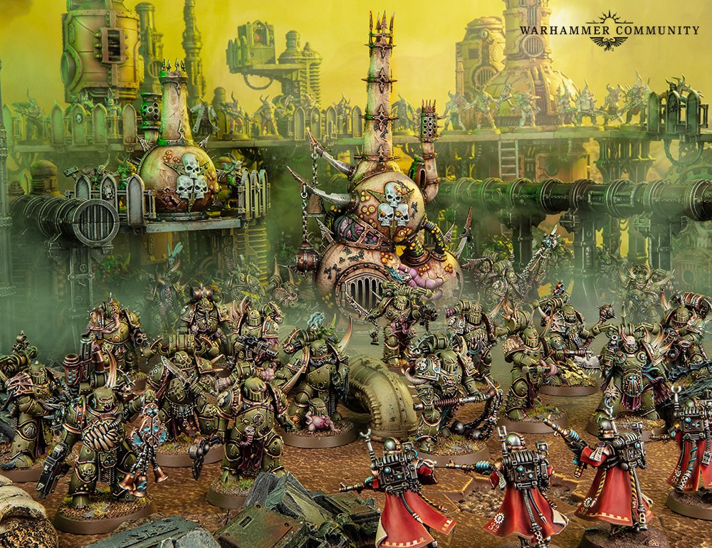 Warhammer 40k: Death Guard: Plague Marine Reinforcements - Golden Goblin  Games