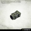 Kromlech Battle Tank Cannons Bundle 02