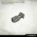 Kromlech Battle Tank Cannons Bundle 03
