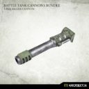 Kromlech Battle Tank Cannons Bundle 04