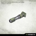 Kromlech Battle Tank Cannons Bundle 05