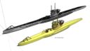 MS Miniature Scenery U Boot 15