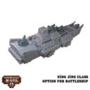 Dystopian Wars Ning Jing Battlefleet Set 14