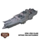 Dystopian Wars Ning Jing Battlefleet Set 15