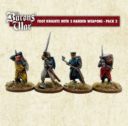 Footsore Foot Knights With Two Handed Weapons 2