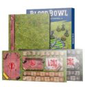 Games Workshop Blood Bowl Halfling Pitch Double Sided Pitch And Dugouts (Englisch) 1
