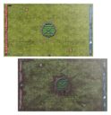 Games Workshop Blood Bowl Halfling Pitch Double Sided Pitch And Dugouts (Englisch) 2