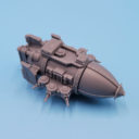 Onslaught Miniatures Grudd Thor Armored Airship 01