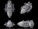 Onslaught Miniatures Grudd Thor Armored Airship 02