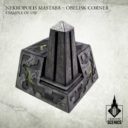 Tabletop Scenics Nekropolis Mastaba – Obelisk Corner 3