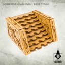 Tabletop Scenics Nekropolis Mastaba – Wide Stairs 5