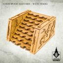 Tabletop Scenics Nekropolis Mastaba – Wide Stairs 6