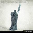 Tabletop Scenics Nekropolis Technomancer Statue 3