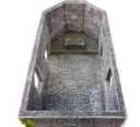 TabletopModellbau Kapelle 28mm 3