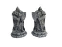 ZT Ziterdes Zwergenstatuen Mit Axt (2 Verschiedene) 1
