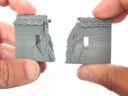 3D Alien World Ruinded Wall Preview 5