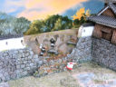 3DAlienWorlds Samurai Ruined Castle Wall 1