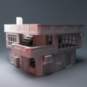 CorvusGamesTerrain3DprintableApartmentBuildingfor28mmcyberpunkandscifitabletopwargames 1080x