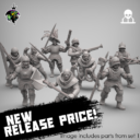 Reptilian Overlords Mercenaries And Militia STL Expansion Set 1