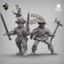 Reptilian Overlords Mercenaries And Militia STL Expansion Set 10