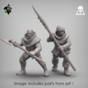 Reptilian Overlords Mercenaries And Militia STL Expansion Set 4