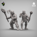 Reptilian Overlords Mercenaries And Militia STL Expansion Set 8