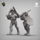 Reptilian Overlords Mercenaries And Militia STL Expansion Set 9