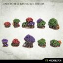 Kromlech Dark Forest Basing Kit Shrubs 1