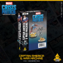 Marvel Crisis Protocol CAPTAIN AMERICA & WAR MACHINE2