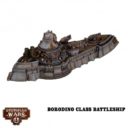 WarcradleStudios Dystopian Wars Borodino Battlefleet Set 4