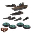 WarcradleStudios Dystopian Wars Tempelhof Battlefleet Set 2