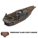 WarcradleStudios Dystopian Wars Tempelhof Battlefleet Set 4