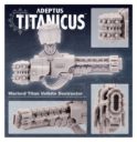 Forge World Adeptus Titanicus Warlord Titan Volkite Destructor 5