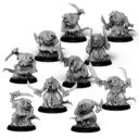 Punga Miniatures 10x Plague Monks 1