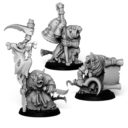 Punga Miniatures Plague Monk Command Group 1