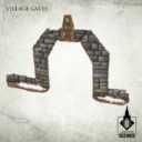 Tabletop Scenics Village Gates 3