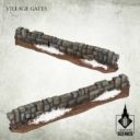 Tabletop Scenics Village Gates 4